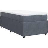 vidaXL spring krevet s madracem tamnosivi 90x200 cm baršunasti | shoptok.hr
