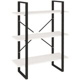 vidaXL ormarić za knjige s 3 razine bijeli 80x30x105 cm od borovine | shoptok.hr