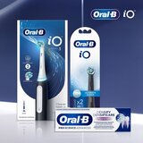 Oral-b iO3 Black Elektična četkica + Zamenski nastavci 2kom + Pasta za zube