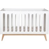 Qu-ax otroška posteljica trendy 70x140 white Cene