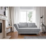 Miuform Svijetlo siva ležaljka od samta (s lijevim kutom) Chic Charlotte – | shoptok.hr