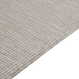  Vanjski tepih ravnog tkanja 140 x 200 cm svijetlo sivi | shoptok.hr