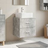  Umivaonik s policom Betonska siva 49,5 x 41 x 63 cm | shoptok.hr