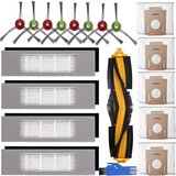 INORCO Komplet nadomestnih delov za sesalnik za Ecovacs Deebot Ozmo T8 Aivi T8 Max N8 Pro+ Dx93 za dodatke Yeedi K781+ z glavno krtačo, stranskimi filtri, (21851227) Cene