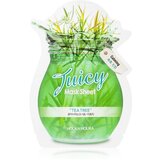 Holika Holika Juicy Mask Sheet Tea Tree maska iz platna proti nepravilnostim na aknasti koži 20 ml | Shoptok.si