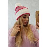 Kesi Women's Cap Kinga K297 White + Neon Pink + Dark Pink | shoptok.hr