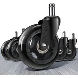 JOYVITA 5x tiha kolesca za pisarniški stol 11 × 22 mm | Shoptok.si