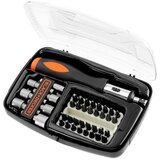 Black & Decker BLACK&amp;DECKER 40-delni set natičnih ključev in vijačnih nastavkov A7062 Cene