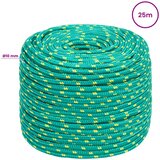  Višenamjensko pomoćno uže 10 mm 25 m Zelena PP | shoptok.hr