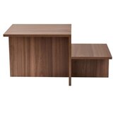 Hanah home Klub sto Harmony, 80x40x40cm, Smeđa | Eponuda.ba