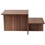 Hanah home sto za dnevnu sobu harmony walnut | ePonuda.com