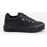 Big Star Women's insulated platform sneakers Big Star black | shoptok.hr