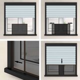 vidaXL Proširivi zaslon protiv insekata smeđi (100 - 193) x 75 cm | shoptok.hr