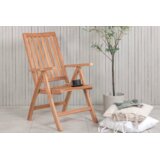 Venture Home Kenya vrtna stolica s podesivim naslonom 60 × 61 × 105 cm, prirodna boja drva Cijene
