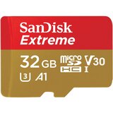 Sandisk Spominska kartica Micro Extreme Kamera/Dron, 32 GB + SD adapter | Shoptok.si