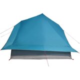 Tipi šator s krovom s pohranom Plava 364 x 281 x 257 cm taft | shoptok.hr