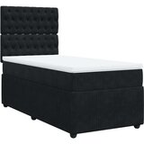 Box spring krevet s madracem crni 90x190 cm baršunasti | shoptok.hr