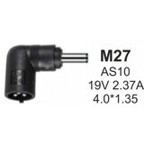  NPC-AS10 (M27) Gembird konektor za punjac 45W-19V-2.37A, 4.0x1.35mm 38971 | Eponuda.com