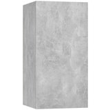 Maison Chic TV omarica - TV stojalo - Televizijska omarica betonsko siva 30,5x30x60 cm inženirski les, (21701703) | Shoptok.si