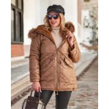 Resti Women's double-sided jacket in brown | Shoptok.si