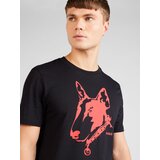 HUGO Red Majica 'Dammock' svijetlocrvena / crna | shoptok.hr