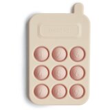 Mushie Pop-It Phone igračka Blush 1 kom | shoptok.hr