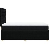  Box spring krevet s madracem crni 80 x 200 cm od tkanine | shoptok.hr