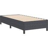 Krevet s opruga kutije Tamnosiva 90 x 200 cm Kordura tekstil | Eponuda.ba