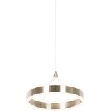 QAZQA Viseča svetilka jeklo 30 cm z LED 3-stopenjsko zatemnitvijo - Lyani Cene