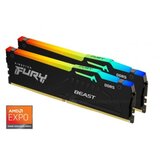 Kingston 32GB 5600MHz DDR5 RGBFury Beast (2x16), CL36, EXPO | Eponuda.ba
