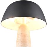 Trio Select Crna/bež stolna lampa s metalnim sjenilom (visina 41 cm) Timba – | shoptok.hr