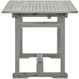  Vrtna jedilna miza (120-170)x80x75 cm trden akacijev les, (20665609) | Shoptok.si