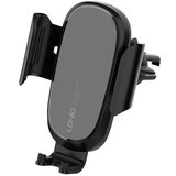 Ldnio car mount, MW21, z induktivnim polnilnikom 15 w (črna), (20627933) | Shoptok.si