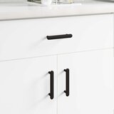 Drška za ormar 12 pcs Crna 121 x 16.6 x 28.3 mm Željezo | shoptok.hr
