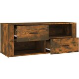 TV ormarić boja dimljenog hrasta 100x35x40 cm konstruirano drvo | shoptok.hr