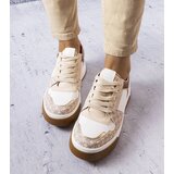 Gemre Brown sneakers adorned with the Grandbois monogram | Shoptok.si