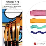  Set sintetičkih kistova ARTMIE 4 komada (četke za slikanje) KORISTI SE Cijene