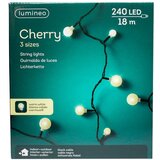Lumineo spoljašnje led novogodišnje lampice cherry 18m 240 toplo belih 494647 Cene