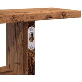 vidaXL Zidne police 2 kom boja staro drvo 38x12x38cm konstruirano drvo | shoptok.hr