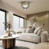  Plafonsko svetlo LUXURIA 9xE14/40W/230V, prečnik 48 cm, zlatna | Eponuda.com
