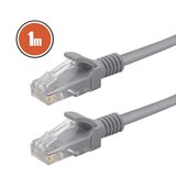 Delight UTP PATCH Cat.5e LAN kabel 1m siv | Shoptok.si