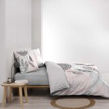 Douceur d intérieur Bela/rožnata bombažna posteljnina za zakonsko posteljo 200x200 cm Namaste – | Shoptok.si