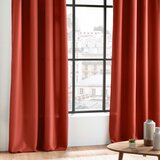 Douceur d intérieur Opečnato oranžna zavesa 140x260 cm Essentiel – | Shoptok.si