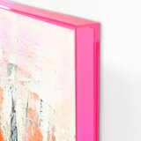 Malerifabrikken Tiskane/z ročno naslikanimi elementi slike v kompletu 2 ks z okvirjem/na platnu 41,5x41,5 cm New Age Pink – | Shoptok.si