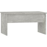  Stolić za kavu boja betona 80x50,5x41,5 cm konstruirano drvo | shoptok.hr