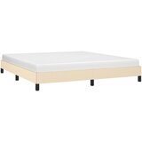 Okvir za krevet bez madraca krem 180 x 200 cm od tkanine | shoptok.hr