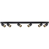  Bodovno svetlo ARRAS 6xGU10/10W/230V crno | Eponuda.com