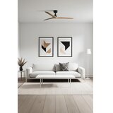 Faro 34283 - Plafonski ventilator KLIM M, borovina/crna, prečnika 125 cm, sa daljinskim upravljačem | Eponuda.com