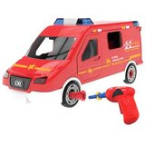 Magic Toys DIY sastavi sam vatrogasno vozilo sa svijetlom i zvukom set od 63kom | shoptok.hr