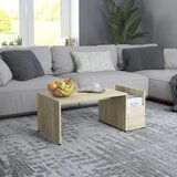 vidaXL Stolić za kavu boja hrasta sonome 90 x 45 x 35 cm od iverice Cijene